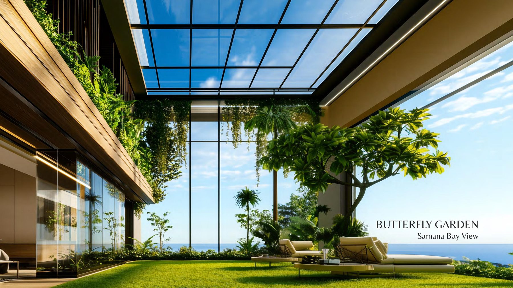 Butterfly Garden — rendering